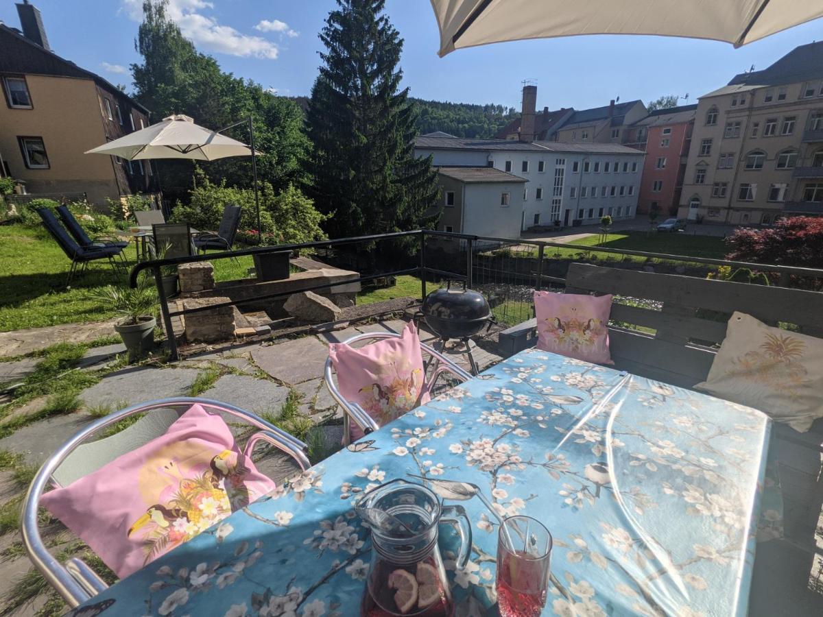 Urlaubstraum Mit Pool, Terrasse & Fluss Im Garten - Ut Apartment Sebnitz Exterior photo